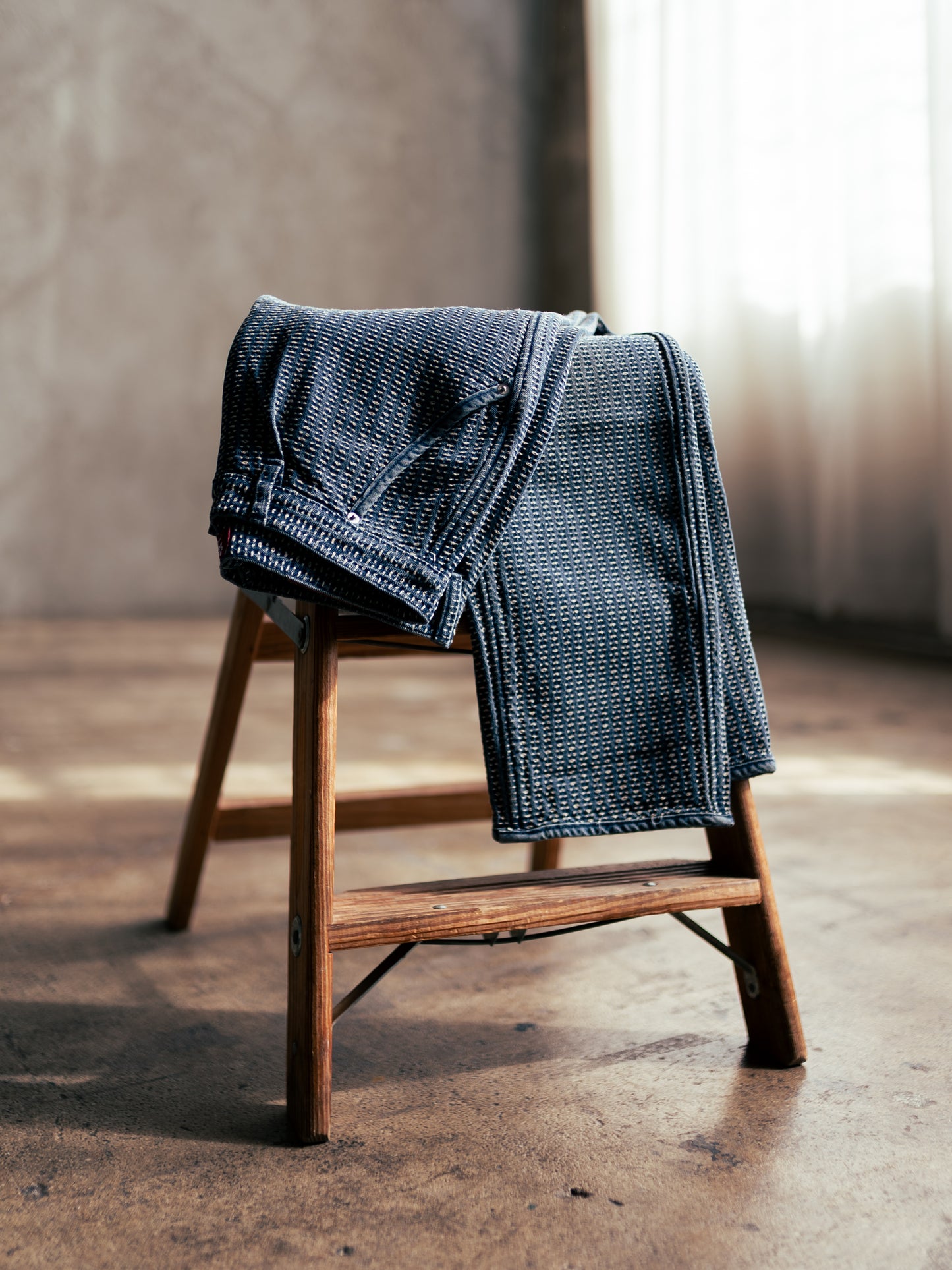 Sashiko Cotton Pants
