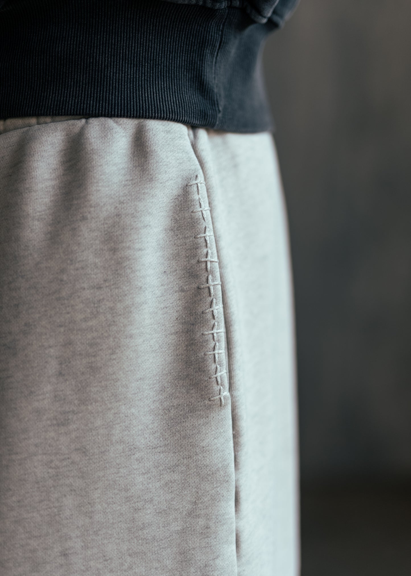 SHOTA Grey Sweat Capri