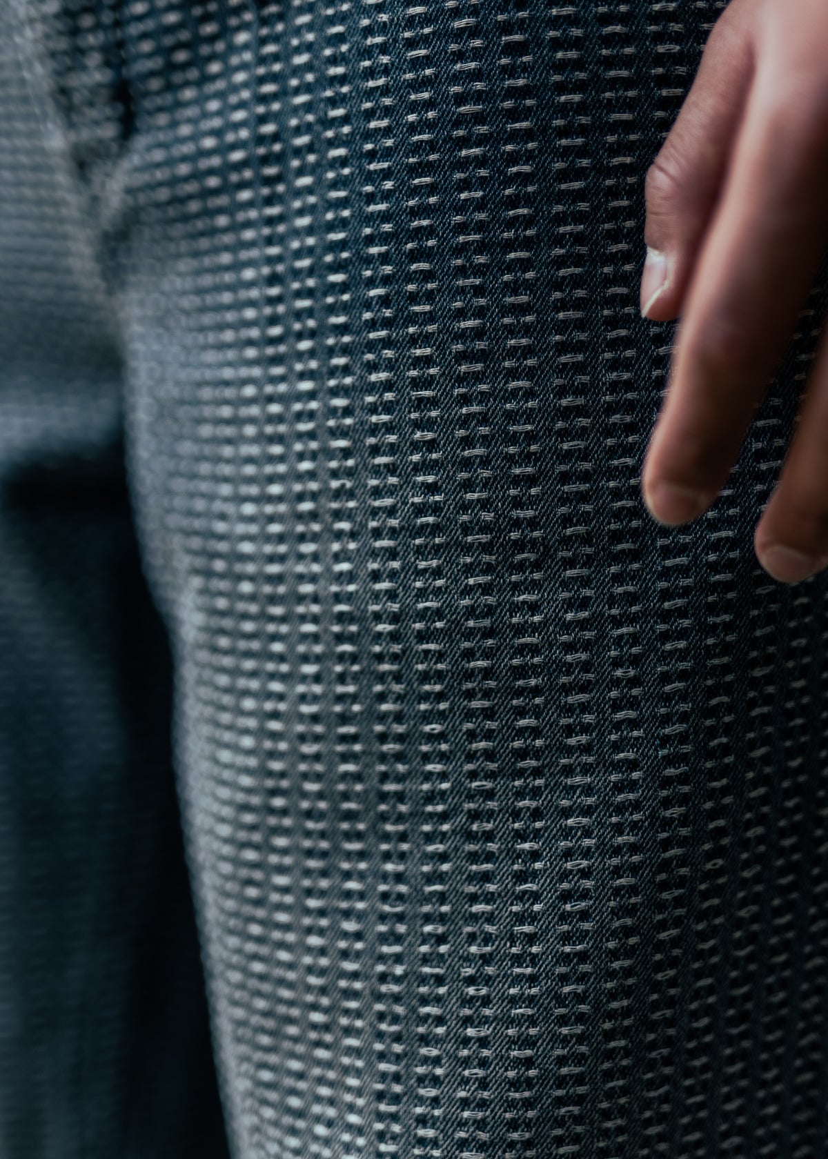 SHOTA Sashiko Cotton Pants