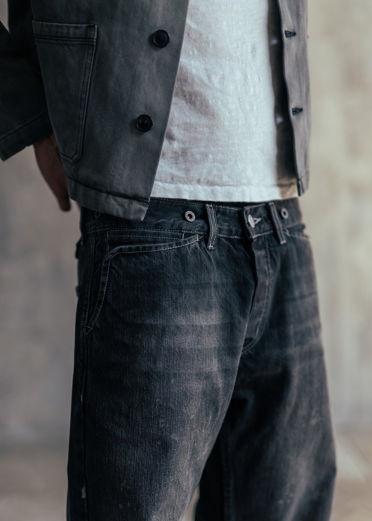 SHOTA Mule Pocket Denim