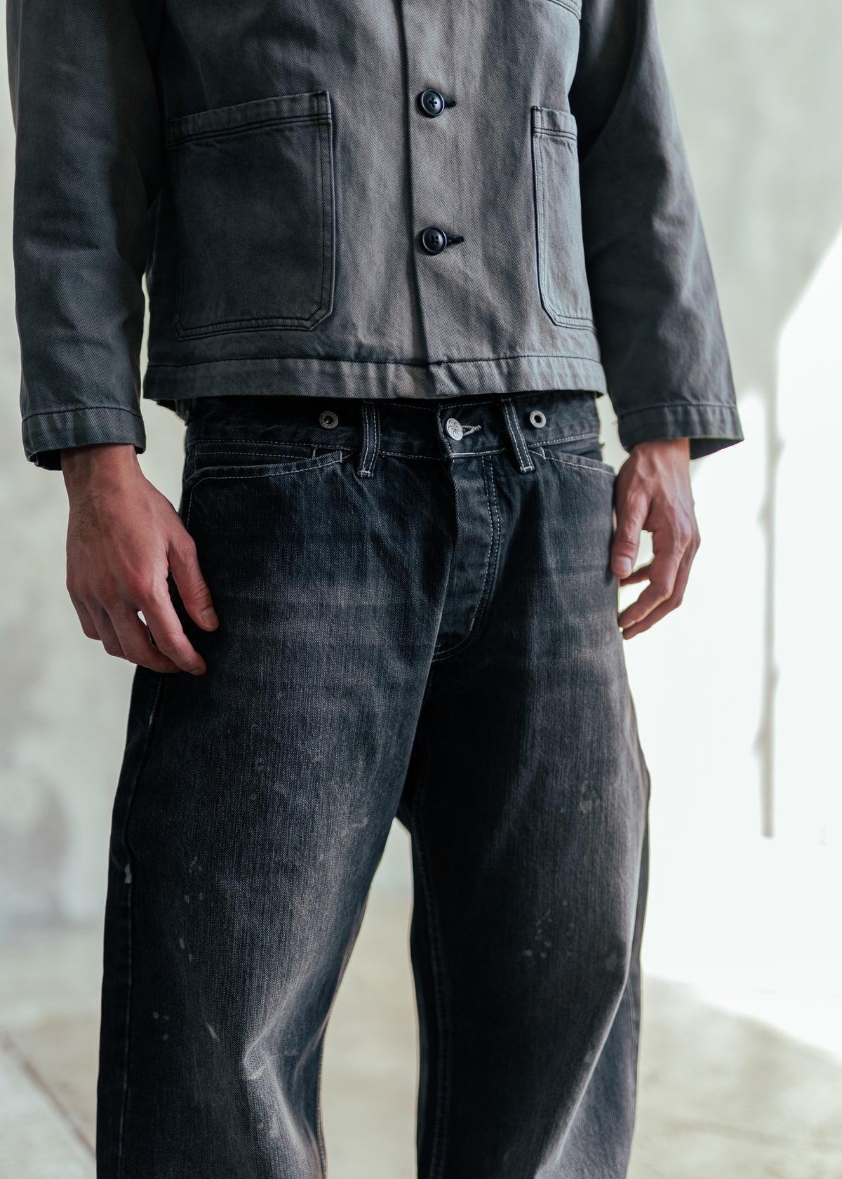 SHOTA Mule Pocket Denim