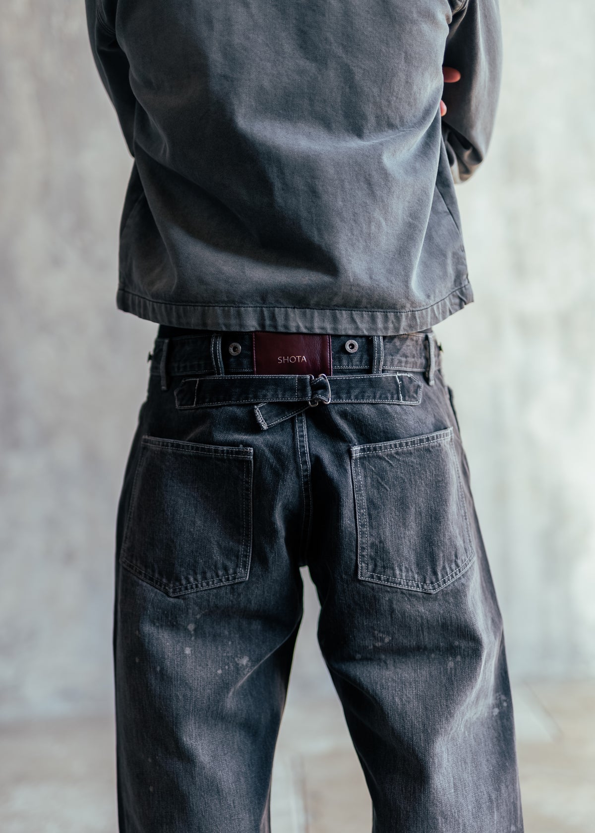 SHOTA Mule Pocket Denim